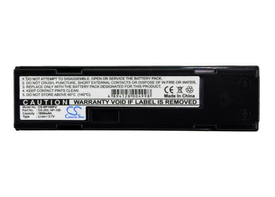 Toshiba NP-100 akku - 1850 mAh