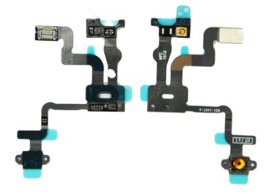 iPhone 4S Virtanapin ja lähestymisanturin flex-kaapeli