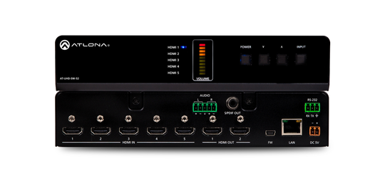 Atlona 4K/UHD 5-2 Input HDMI