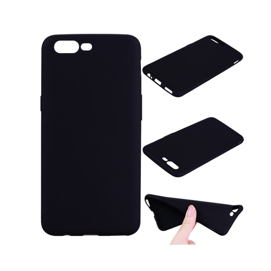 OnePlus 5 taipuisa suojakuori - Musta