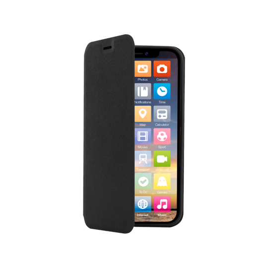 SCREENOR CLEVER IPHONE 12 PRO MAX MUSTA