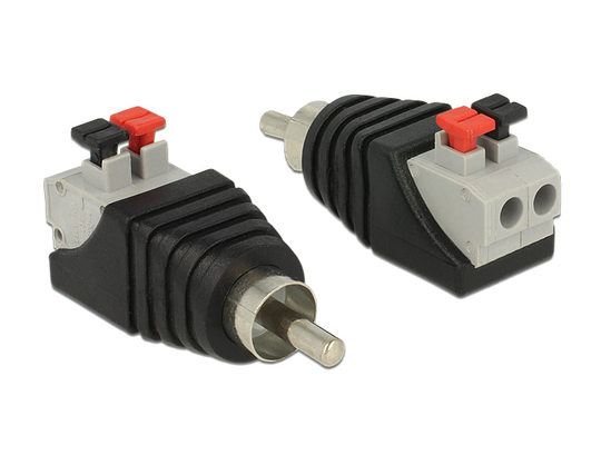 This RCA To Terminal Block Adapter Is Made For Special Industrial Application E.g. For Connecting Si