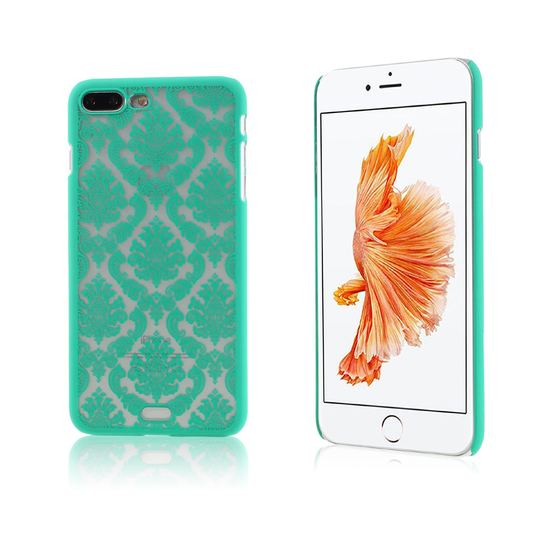 Nyström iPhone Damask Kukka Kuvioinen Kuori - Syaani