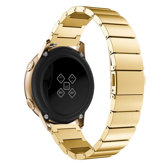 20mm Samsung Galaxy Watch Active stainless steel watch band - Gold