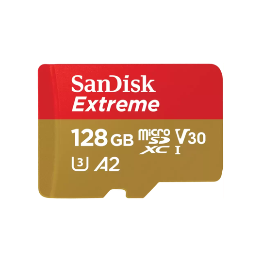 SANDISK Extreme MicroSDXC 128GB + SD Adp