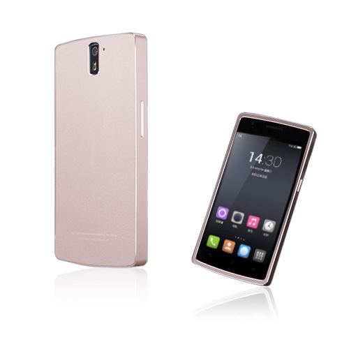 Luphie OnePlus One Alumiininen Suojakehys Ja Suojakuori - Kulta