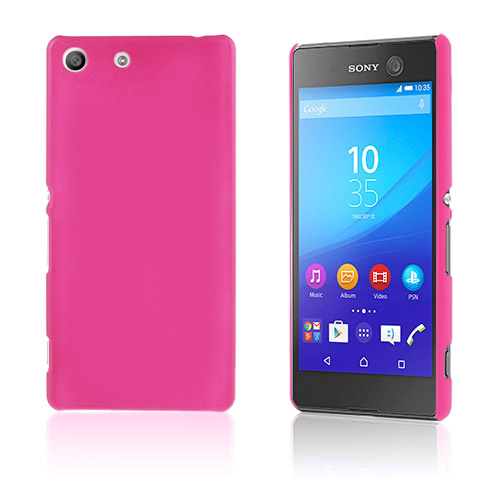 Sony Xperia M5 E5603 / M5 Dual E5633 Kumi Päällystetty Kova Muovikuori - Rosee
