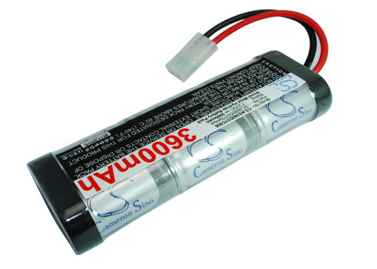 RC akku Ni-MH 3600 7.2V Tamiya liittimet