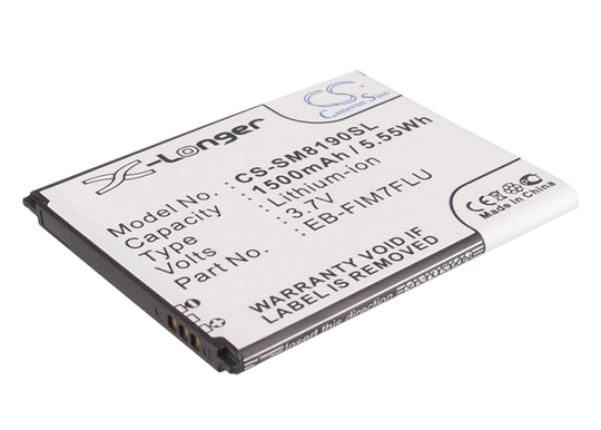 Samsung GT-I8190 Galaxy SIII mini Galaxy S3 mini Galaxy S III Mini Galaxy S 3 Mini akku 1500 mAh
