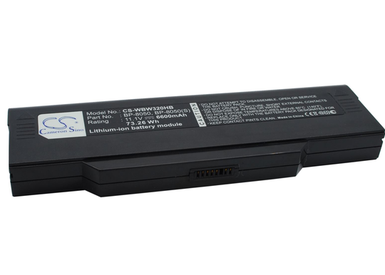Packard Bell EasyNote R1 EasyNote R1000 akku 6600 mAh