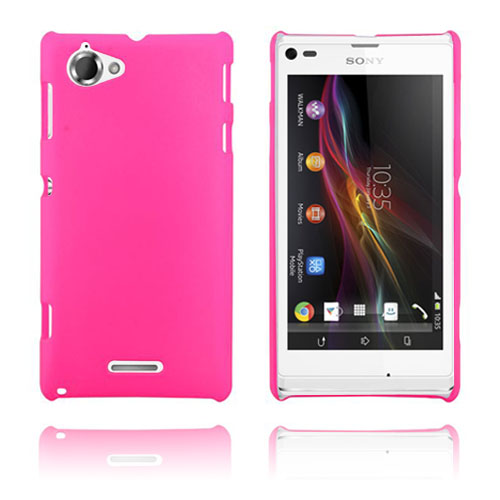 Hard Case (Kuuma Pinkki) Sony Xperia L Suojakuori