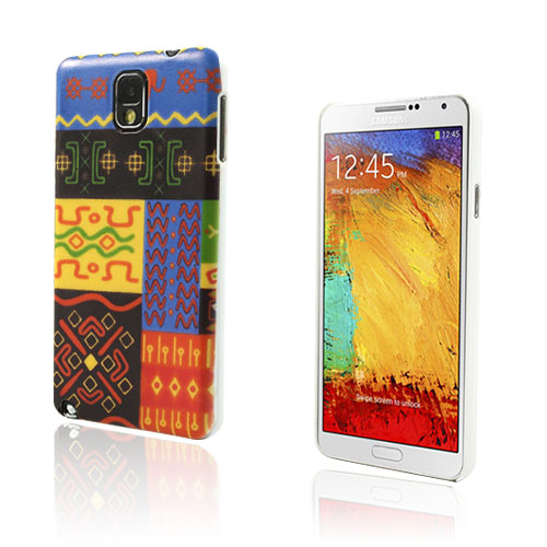 Deco (Värikäs Kuviointi) Samsung Galaxy Note 3 Suojakuori