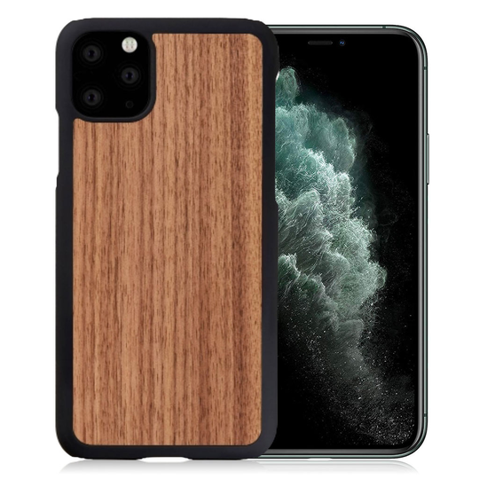 Man&Wood premium case for iPhone 11 Pro Max - Black Walnut