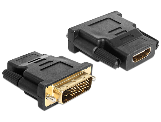 This Adapter By Delock Enables You To Convert The DVI-D (25 Pin) Interface Of Your PC, Notebook Etc.