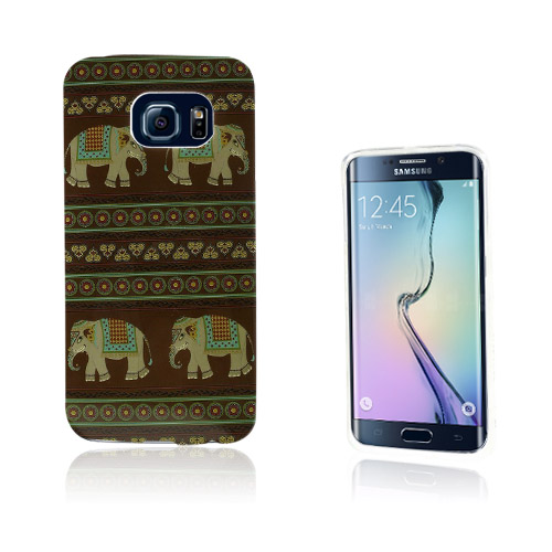 Westergaard Samsung Galaxy S6 Edge Suojakuori - Ruskea Tribaali Norsus