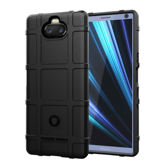 Sony Xperia 10 anti-shock grid case - Black