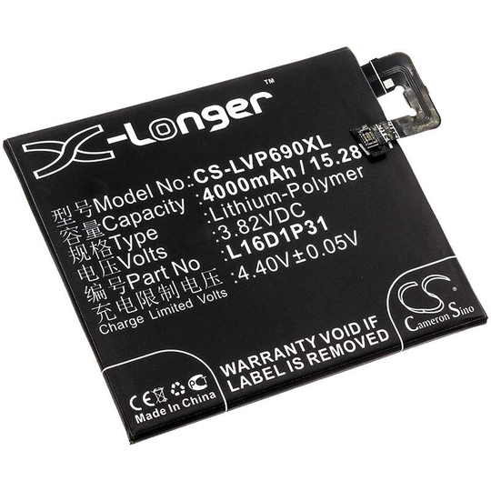 Lenovo PB2-690N Phab 2 Pro Phab2 Pro akku 4000mAh