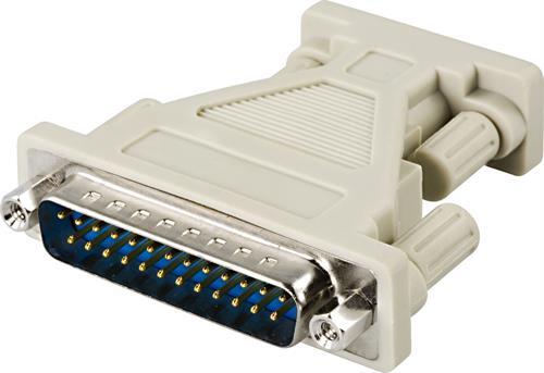 AT-sovitin, DB9 Naaras - DB25 Uros