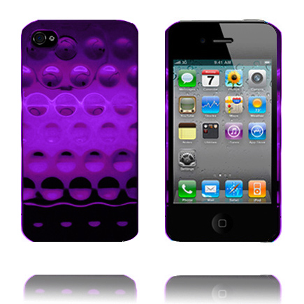 Airo Chrome (Violetti) iPhone 4 Suojakuori Standillä
