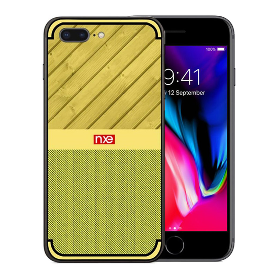 NXE iPhone 7 Plus ja 8 Plus trendikäs suojakuori - Vihreä