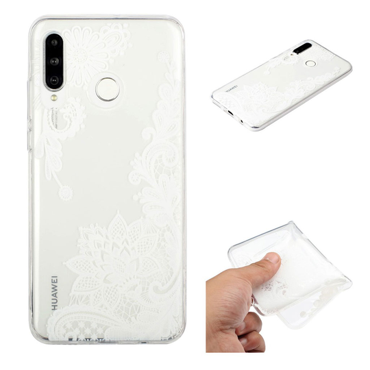 Deco Samsung Galaxy M20 kuoret - Pitsi kukka