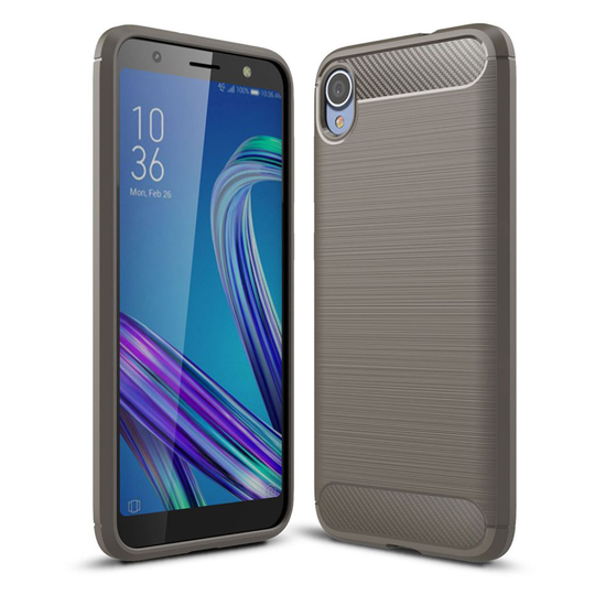 Carbon Flex ASUS Zenfone Live L1 kuoret - Harmaa