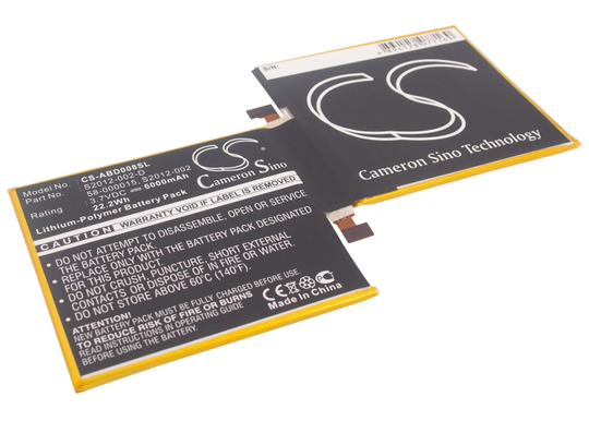 Amazon 3HT7G GU045RW Kindle Fire 8.9 Tabletin Akku"