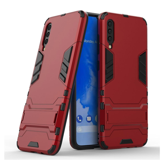 Samsung Galaxy A70 cool guard hybrid case - Red