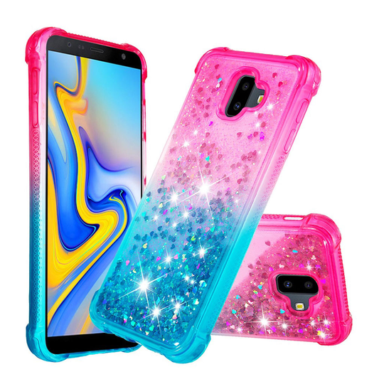Samsung Galaxy J6 Plus (2018) gradient case - Rose / Purple