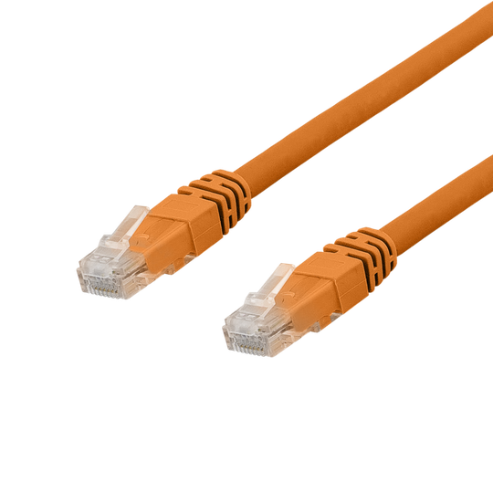 U/UTP Cat6a Laitekaapeli, 3m, 500MHz, Delta-sertifioitu, LSZH, Oranssi