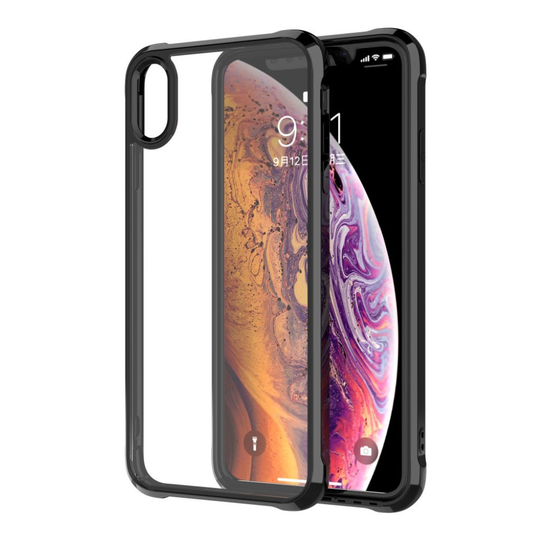 LEEU DESIGN iPhone XS anti-shock case - Black