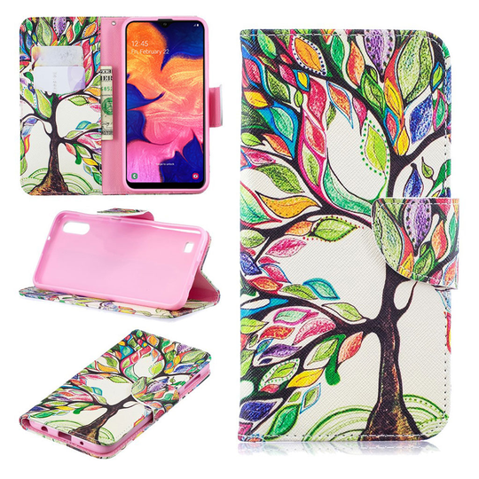 Wonderland Samsung Galaxy A10 kotelot - Farvet Træ