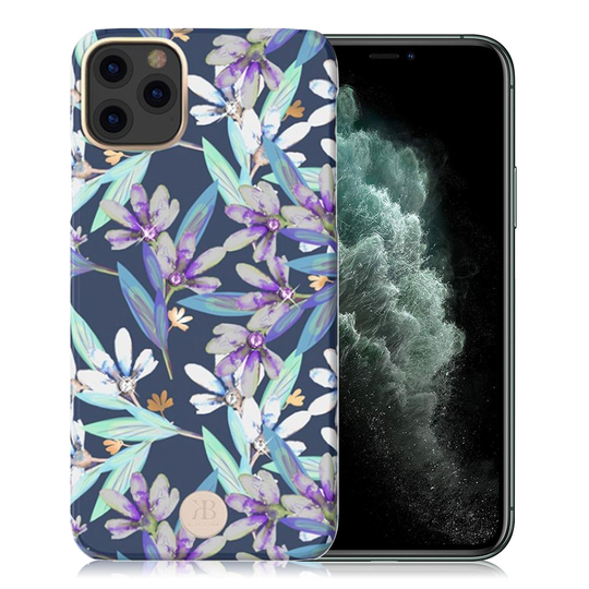 Kingxbar iPhone 11 Pro Max Blossom Swarovski Case - Tulip