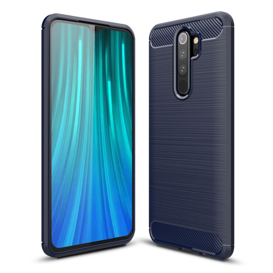 Carbon Flex Xiaomi Redmi Note 8 Pro kuoret - Sininen