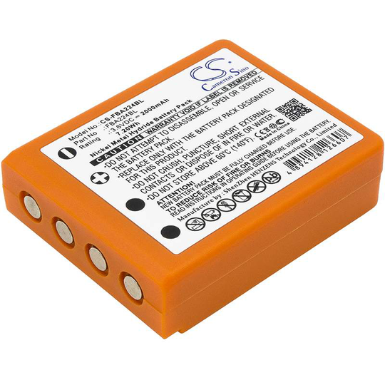 HBC Radiomatic Keynote Radiomatic Linus 4 akku 2000mAh