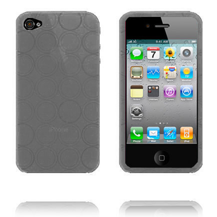 Amazona i4 (Harmaa) iPhone 4 Silikonikuori