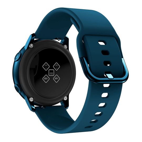 Samsung Galaxy Watch Active 20mm replacement watchband - Dark Blue