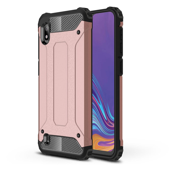 Armour Guard Samsung Galaxy A10 kuoret - Ruusukulta