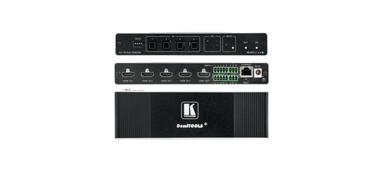 KRAMER VS-411XS 4K60 4:4:4 4X1 HDMI SWITCHER WITH AUDIO AND CONTROL