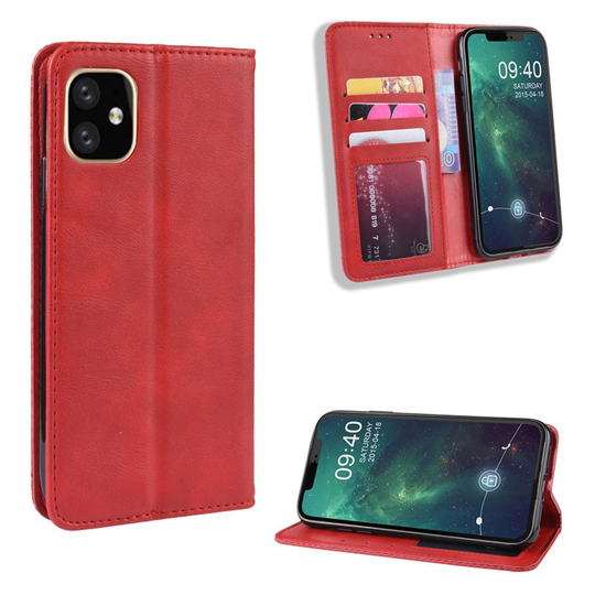 Bofink Vintage iPhone 11 Pro kotelot - Punainen