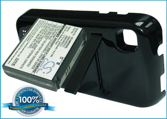 Samsung Galaxy S ( CDMA ) SCH-I909 yhteensopiva akku laajennetulla takakannella 2400 mAh