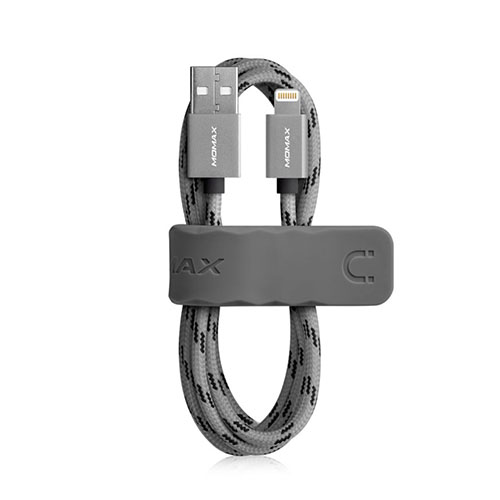 Momax Elite Mfi Usb Kaapeli Iphone/Ipad/Ipod - Harmaa