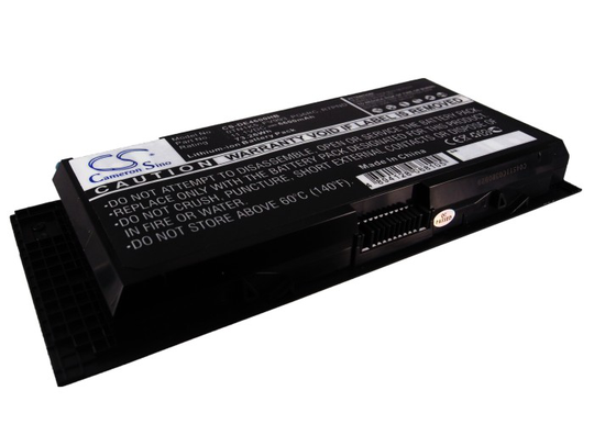 Dell Precision M4600 Precision M4700 Precision M6600 akku 6600 mAh - Musta