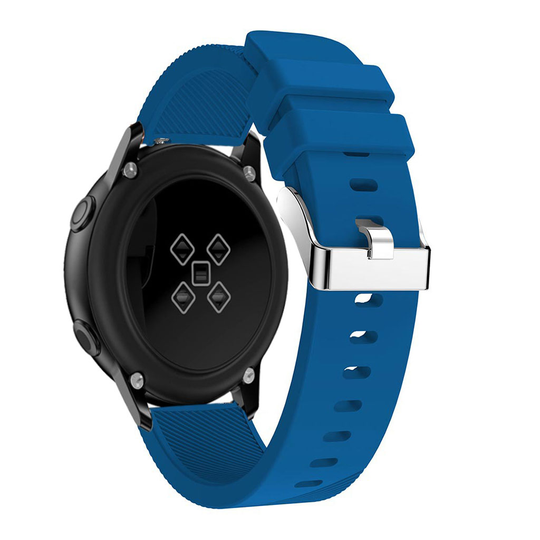 Samsung Galaxy Watch Active 20mm silicone watchband - Dark Blue