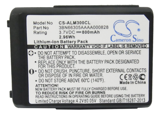 Alcatel Dect 300 langattoman puhelimen akku 800 mAh