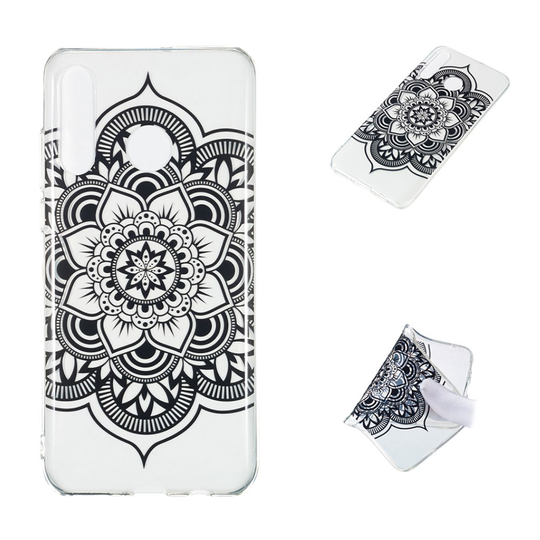 Huawei P30 Lite kuosi suojakotelo - Musta Mandala