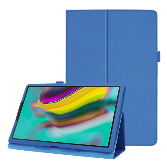 Samsung Galaxy Tab A 10.1 (2019) litchi leather case - Baby Blue
