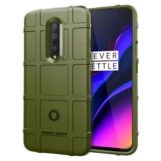 Rugged Shield OnePlus 7 Pro kuoret - Vihreä