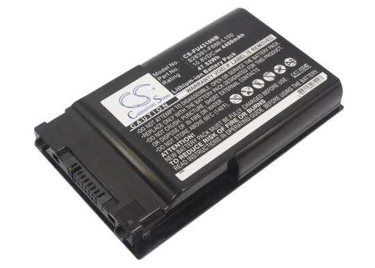 Fujitsu LifeBook T1010 LifeBook T1010LA LifeBook T4310 akku 4400 mAh