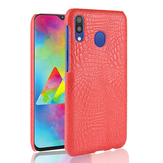 Croco Samsung Galaxy A20e kuoret - Punainen